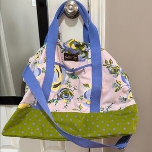 Matilda Jane Blue and Green Floral Tote
